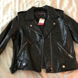 Leather jacket